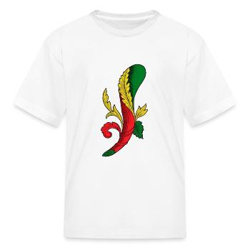 Italian Tattoo - Kid's T-Shirt - white - Front