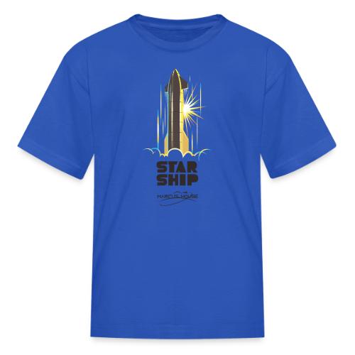 Star Ship Earth - Light - With Logo - Kid's T-Shirt