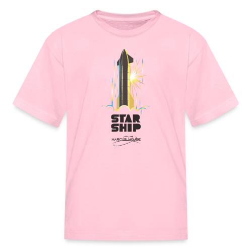 Star Ship Earth - Light - With Logo - Kid's T-Shirt