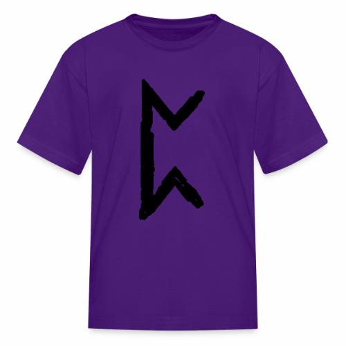 Elder Futhark Rune Perthro - Letter P - Kid's T-Shirt