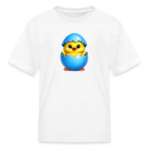 Easter Chick Blue - Kid's T-Shirt
