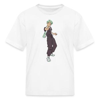 characters - Kid's T-Shirt - white - Front