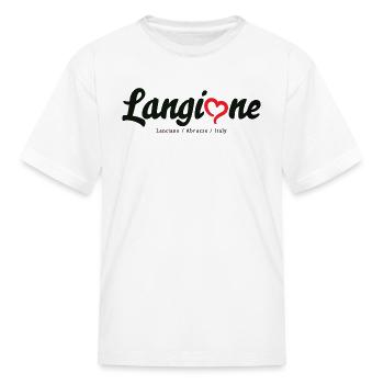 Langiane - Lanciano - Kid's T-Shirt - white - Front