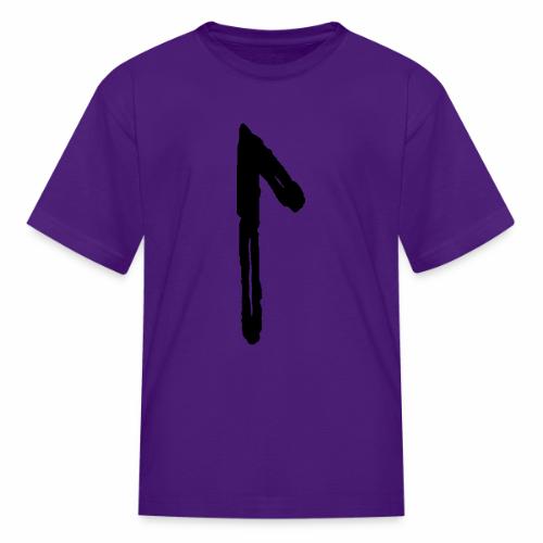 Elder Futhark Rune Laguz - Letter L - Kid's T-Shirt
