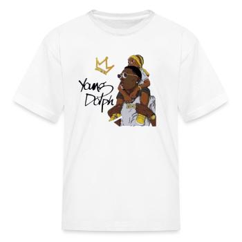 Young Dolph 1985 - Kid's T-Shirt - white - Front