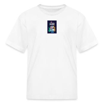 Rock and Roll Guitars - Kid's T-Shirt - white - Front