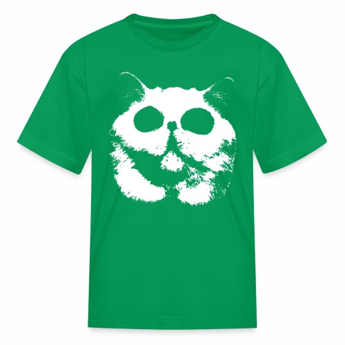Cool Creepy Zombie Monster Halloween Cat Costume - Kids' T-Shirt