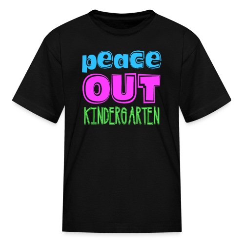 Kreative In Kinder Peace Out - Kids' T-Shirt