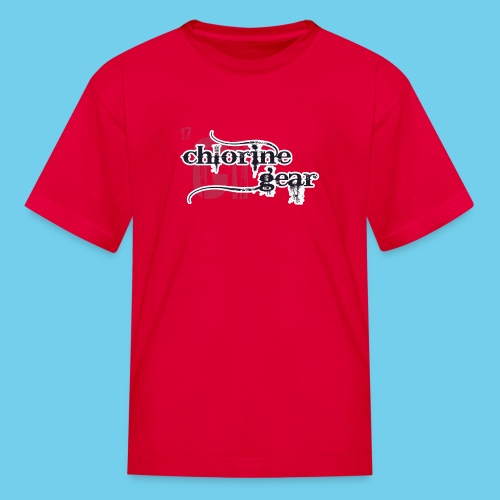 Chlorine Gear Textual stacked Periodic backdrop - Kids' T-Shirt