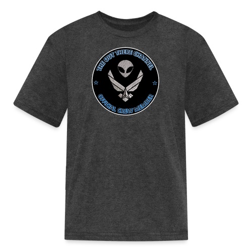 BlackOpsTransBigger1 Front with Mr Grey Back Logo - Kids' T-Shirt
