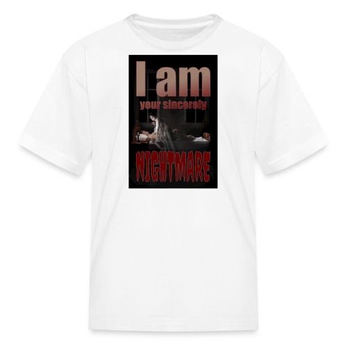 A scary horror design - I am your horror Nightmare - Kids' T-Shirt