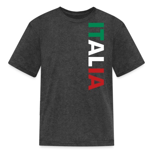 ITALIA green, white, red - Kids' T-Shirt