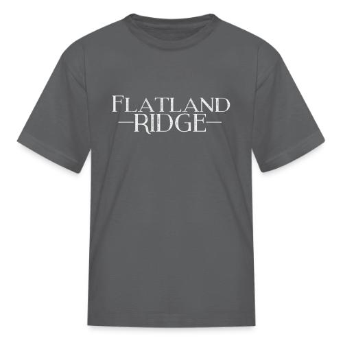 Flatland Ridge White Text Logos - Kid's T-Shirt