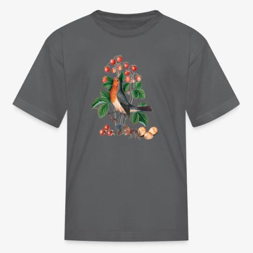 European robin - Kid's T-Shirt