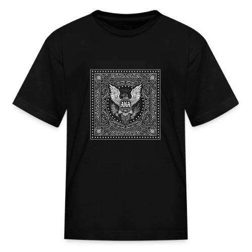 AIGA DC Stamp of Approval (white) - Kid's T-Shirt