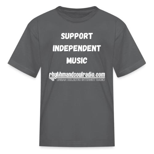 SUPPORT INDEPENDENT MUSIC GEAR - Kid's T-Shirt