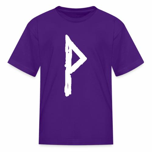Elder Futhark Rune Wunjo - Letter V and W - Kid's T-Shirt