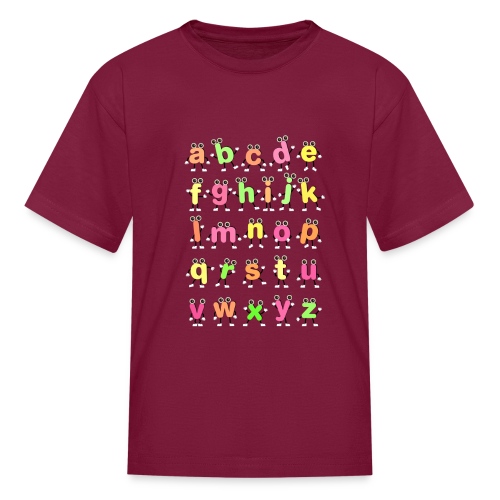 Alphabet Dancing - Kids' T-Shirt