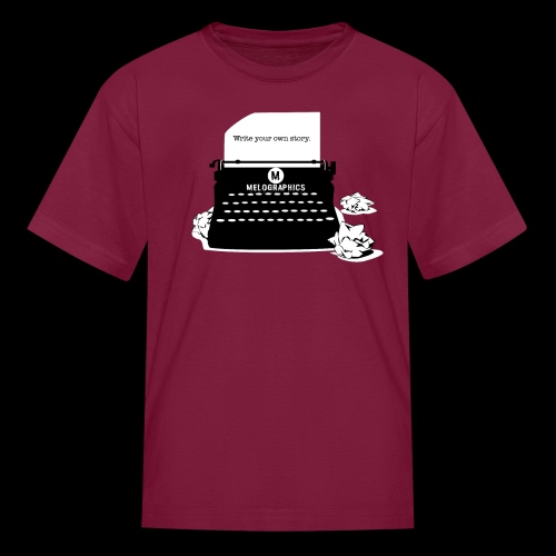 Write Your Own Story | Vintage Typewriter - Kids' T-Shirt
