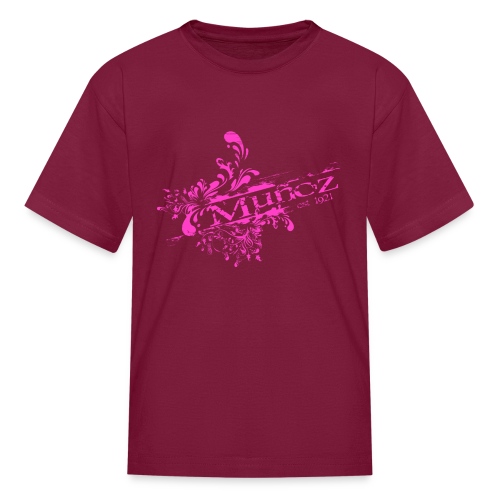 Munoz Tee 2016 Pink png - Kids' T-Shirt