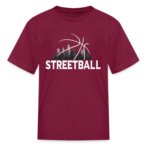 Streetball skyline - for B-Baller - Kids' T-Shirt