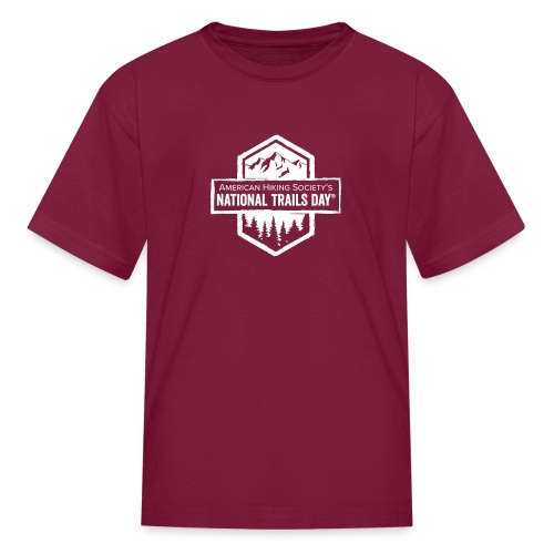 National Trails Day®: Mountain and Forest Hex - Kids' T-Shirt