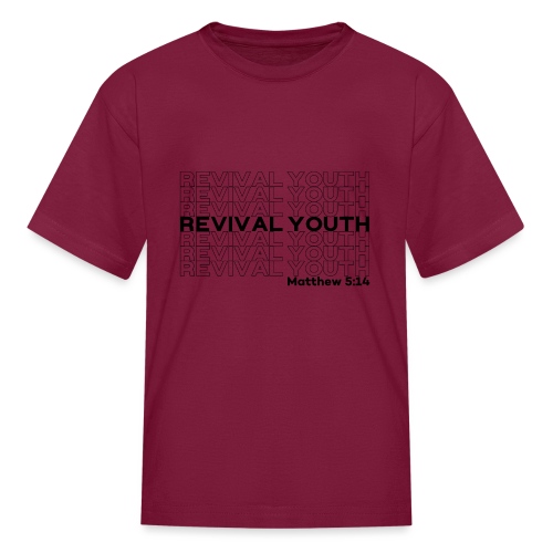 Revival Youth Grocery Bag Design - Kids' T-Shirt