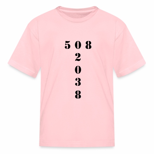 508 02038 franklin area/zip code - Kids' T-Shirt