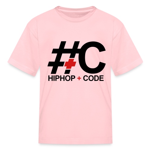 hiphopandcode-logo-2color - Kids' T-Shirt