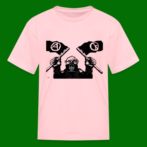 anarchy and peace - Kids' T-Shirt