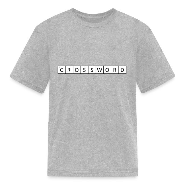 Kids T-Shirt | Crossword and Word Search Gifts
