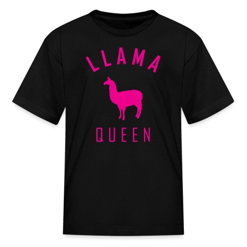 Llama queen - Kids' T-Shirt