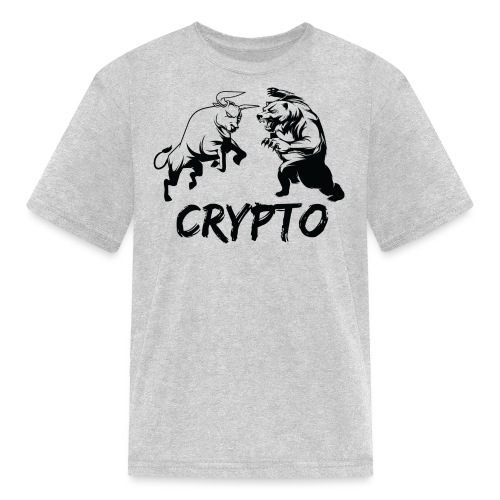 CryptoBattle Black - Kids' T-Shirt