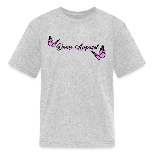 Pink Butterfly Design - Kids' T-Shirt