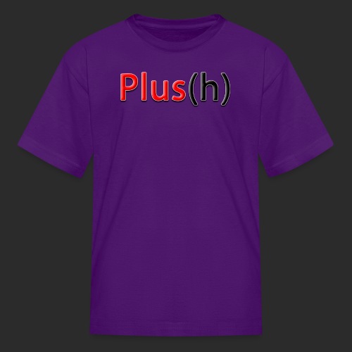 Plus(h) New logo Large fo - Kids' T-Shirt
