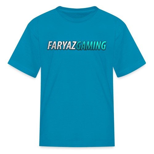 FaryazGaming Theme Text - Kids' T-Shirt