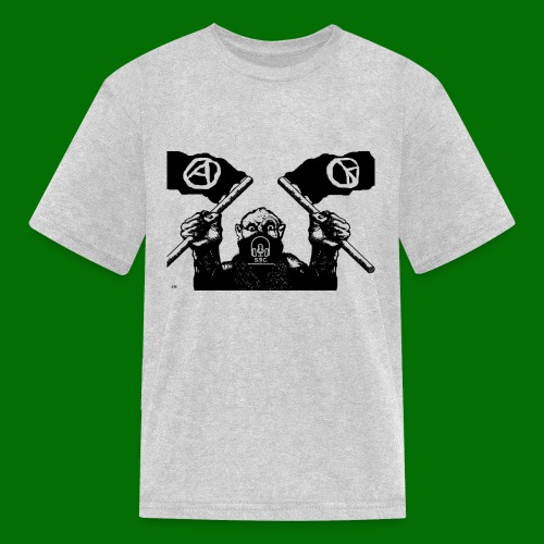 anarchy and peace - Kids' T-Shirt