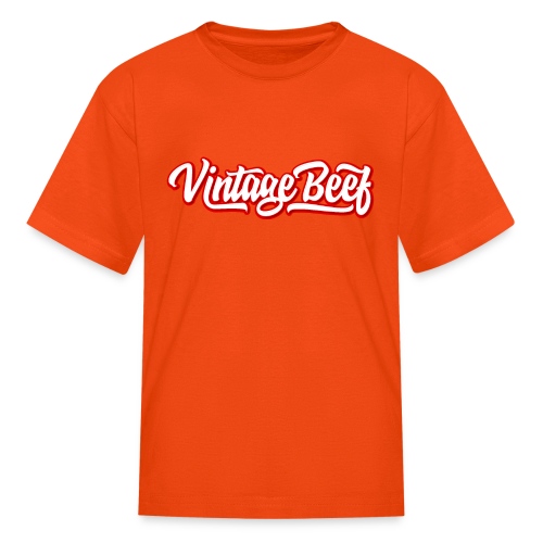 VintageBeef Banner - Kids' T-Shirt