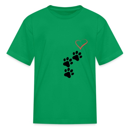 Paws to Your Heart - Kids' T-Shirt