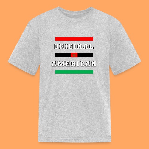 Original American Bars Moorish American Flag - Kids' T-Shirt