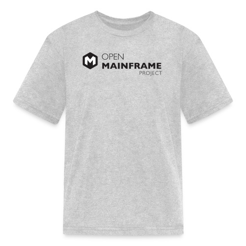 Open Mainframe Project - Black Logo - Kids' T-Shirt