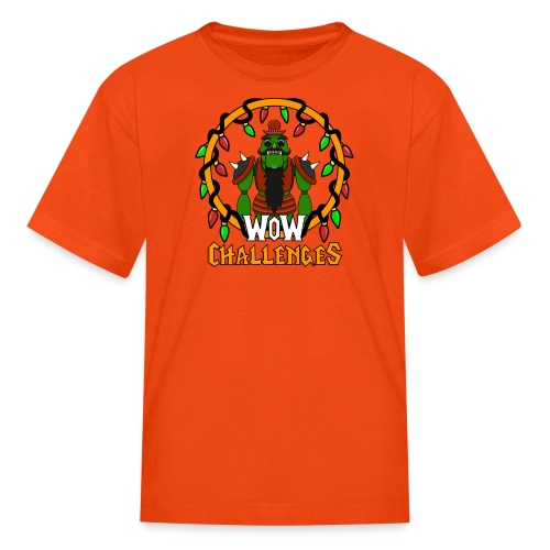 WoW Challenges Holiday Orc - Kids' T-Shirt