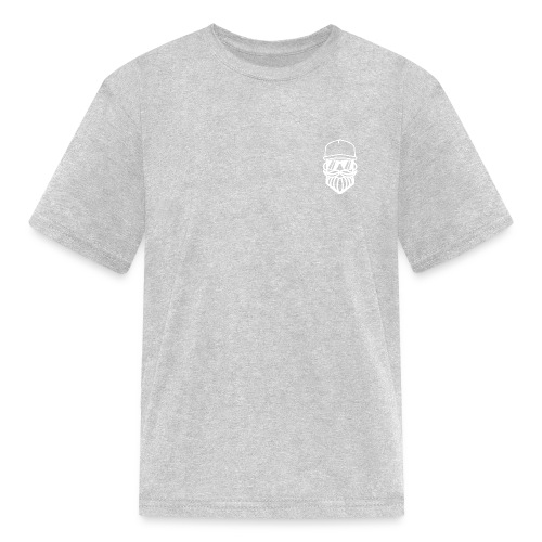 All White Logo - Kids' T-Shirt