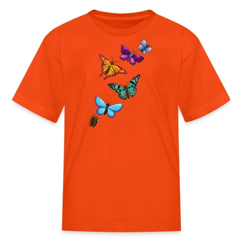 butterfly tattoo designs - Kids' T-Shirt