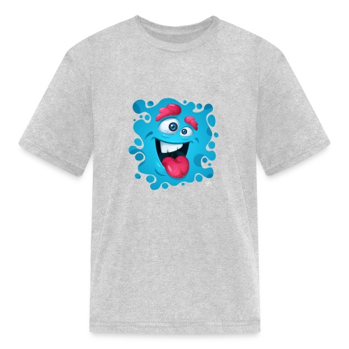 Splash Blue Monster - Kids' T-Shirt