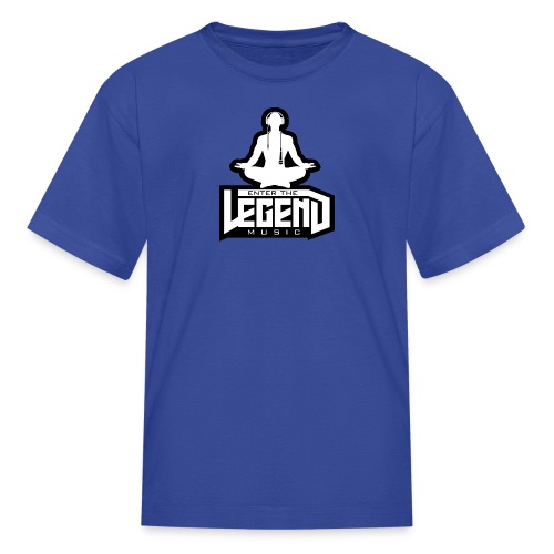 Enter The Legend Music B/W - Kids' T-Shirt