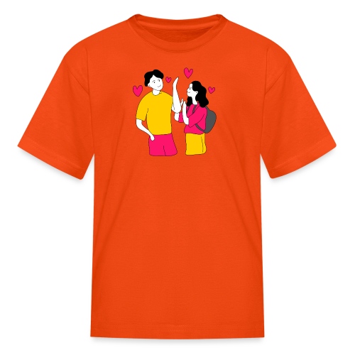 valentine s day line character 5979169 - Kids' T-Shirt