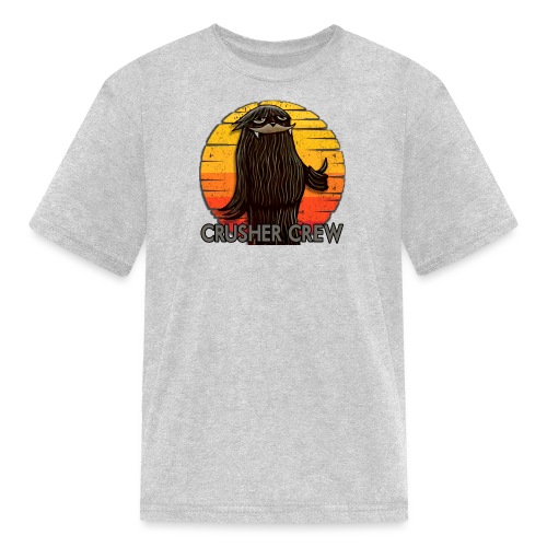 Crusher Crew Cryptid Sunset - Kids' T-Shirt