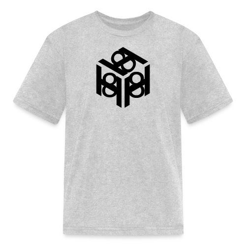 H 8 box logo design - Kids' T-Shirt