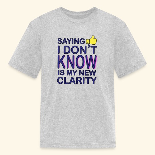 new clarity - Kids' T-Shirt